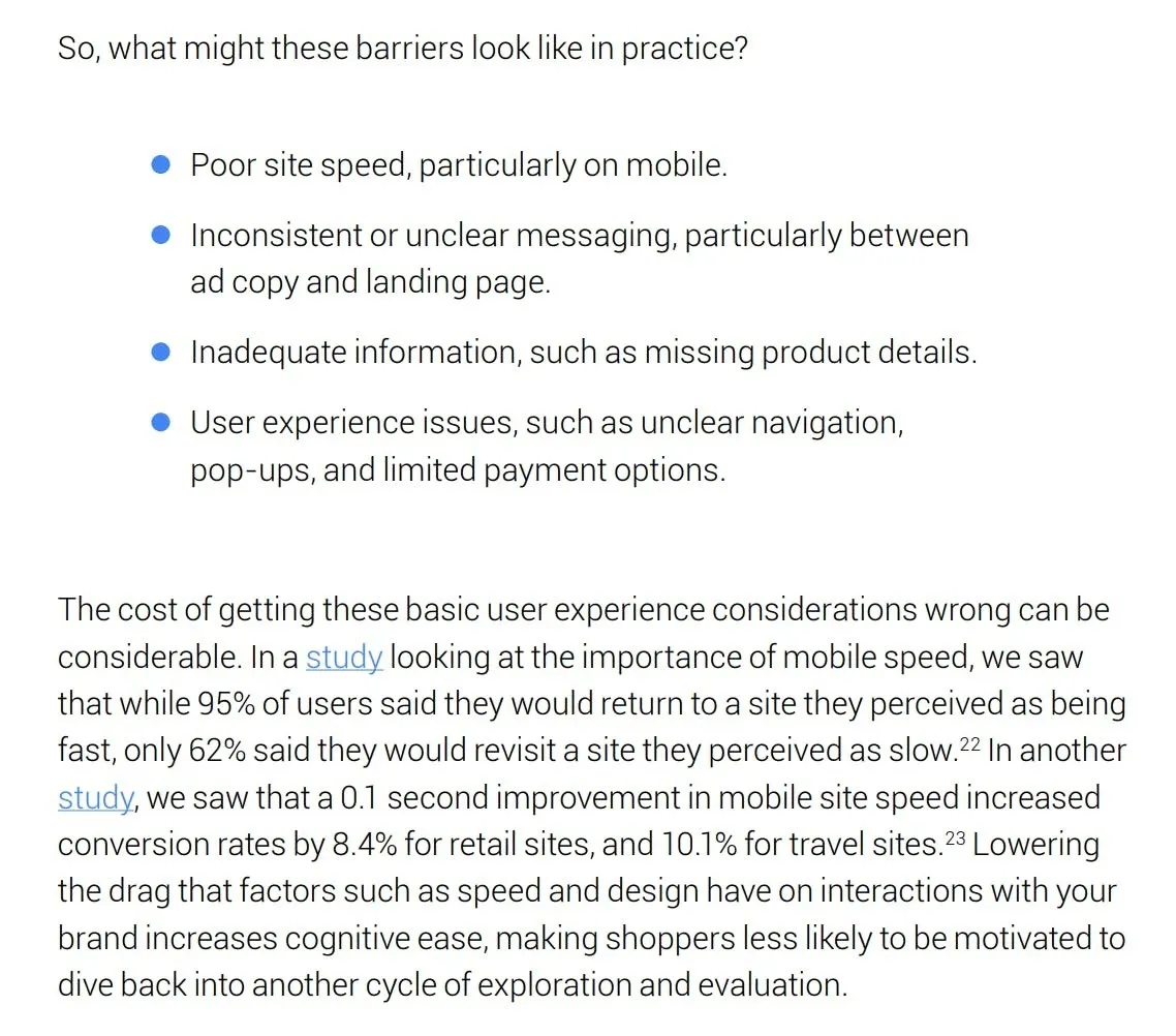 It's important to close the time gap between the buying trigger and delivering a great experience