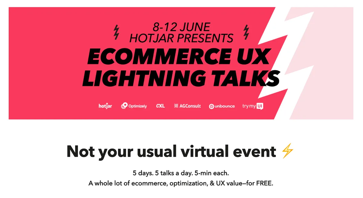 Hotjar challenges category conventions by hosting high-value, no-selling events