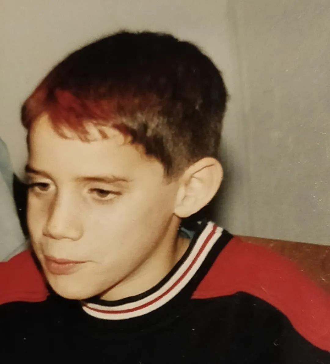 Louis Grenier as a kid who challenged conventions even from a young age.